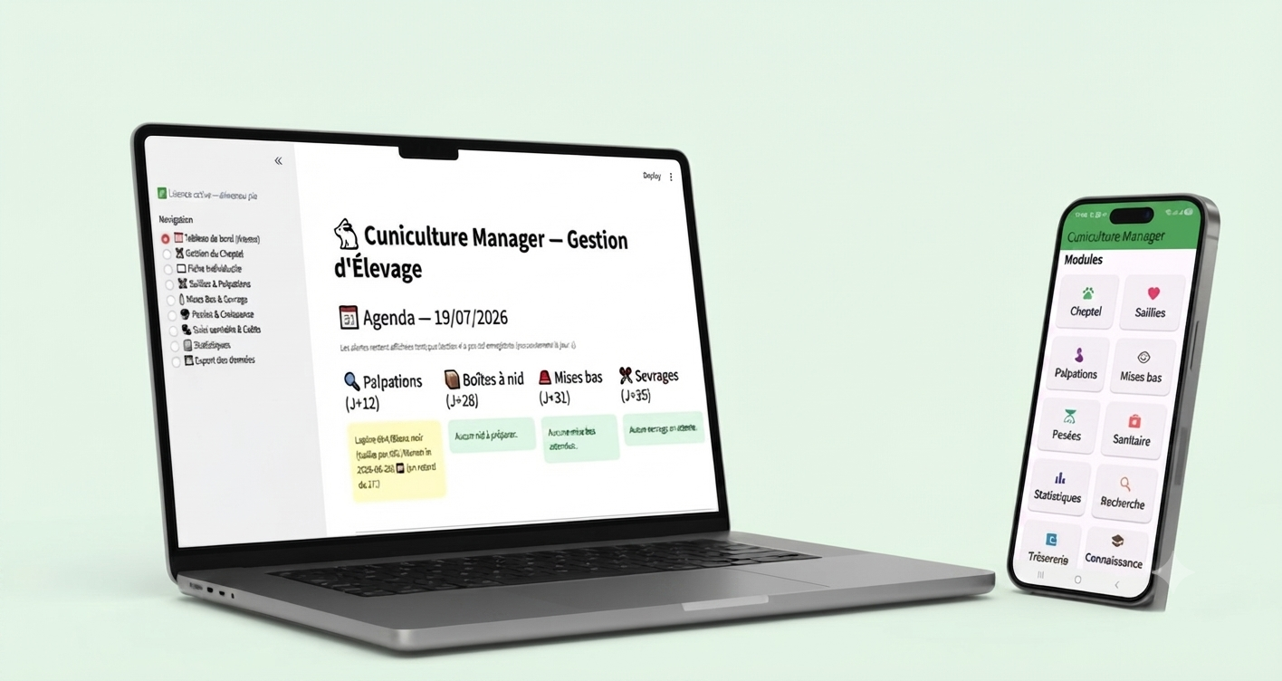 Cuniculture Manager